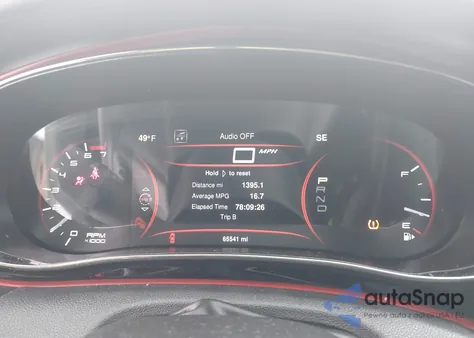 2016 Dodge Dart Gt z USA, uszkodzony, nr VIN 1C3CDFEB2GD539340